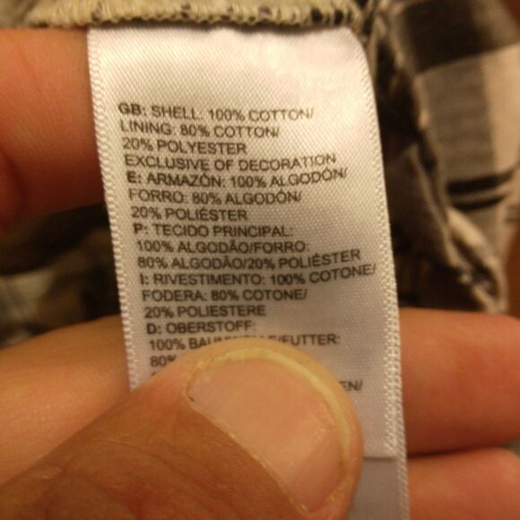 The North Face Valley shirt dress womens M Medium gray plaid long sleeve camp - Picture 8 of 10